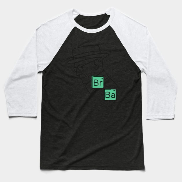 Minimalist Heisenberg Baseball T-Shirt by TokoumiL